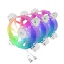 Mars Gaming Kit 3 Ventiladores MF-3A Blanco 120mm ARGB